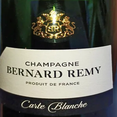 Demi Sec Carte Blanche Bernard Remy Champagne